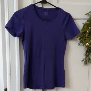 Marks And Spencer Purple Tee Xs